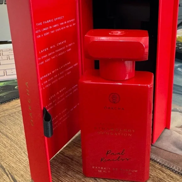 Oakcha Strawberry Sensation Perfume Extrait Cream Parfum 1.7 ounce bottle - Picture 2 of 3